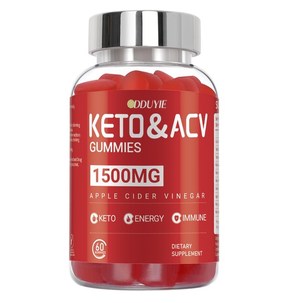 DDUYIE Keto ACV Gummies - 1500mg Apple Cider Vinegar Gummies