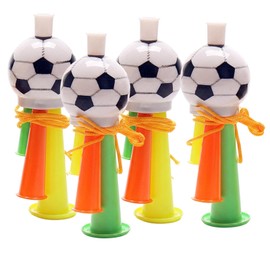 YFHUVB Vuvuzela Horns, 4pcs Loud Football Horns For Stadium Support, Sports Events And Party Celebrations, Compact Size For Easy Storage And Transport