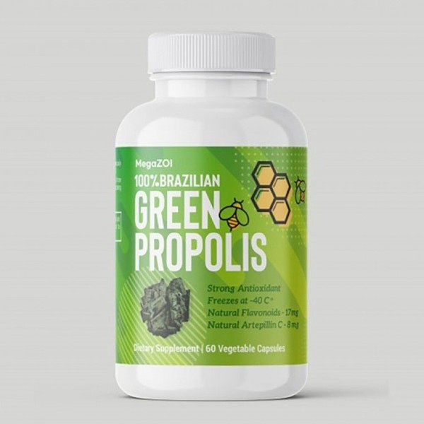 Overseas direct delivery, 60 100% green propolis tablets / 해외직배송 100프로 그린프로폴리스 60알