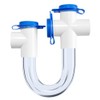 GAGALOR 2 PACK Condensate U Trap 3/4 Inch SCH40 PVC