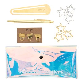 Mr. Wonderful - Kit to decorate your diary 2025 - Every day matters - Includes 1 transparent pencil case and 1 pen with blue ink