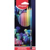 Maped - Ergonomic Triangular Colouring Pencils, Colouring Pencils Deepsee Paradise