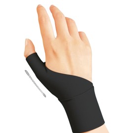 Wrist / Thumb Supporter (Physical The Supervision) Thumb Base Support, Easy to Wear, Tendonitis Prevention, Built-in Spring, Wrist Support, Thin, Good Fixation, Gentle on the Skin, Breathable