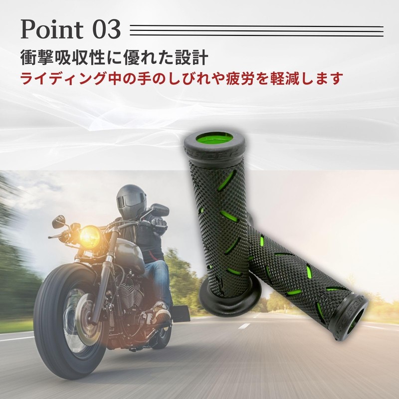 Bike Grip 22.2 Through-Type Handle Diameter φ22.2 for Motorcycles, Handle