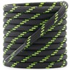 DELELE Round Work Boot Laces: 51 inch Dark Grey Green