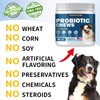 WONTECHMI Probiotics for Dogs, Improve Itchy Skin Itchy Ears, Gut