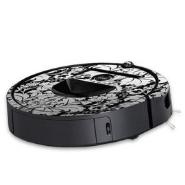 MightySkins Skin Compatible with iRobot Roomba i7 Robot Vacuum - Floral Retro | Protective, Durable, and Unique Vinyl Decal wrap Cover | Easy to Apply, Remove, and Change Styles | Made in The USA