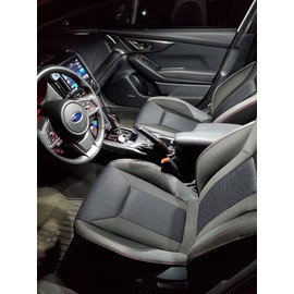 BRISHINE Kit de luces LED para interior blanco para Rogue 2014 2015 2016 2017 2018 2019 Super Bright 6000K Paquete de bombillas LED interiores + luces de matrícula y herramienta de instalación
