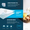LUCID Premium Hypoallergenic 100% Waterproof Mattress Protector - Universal Fit,