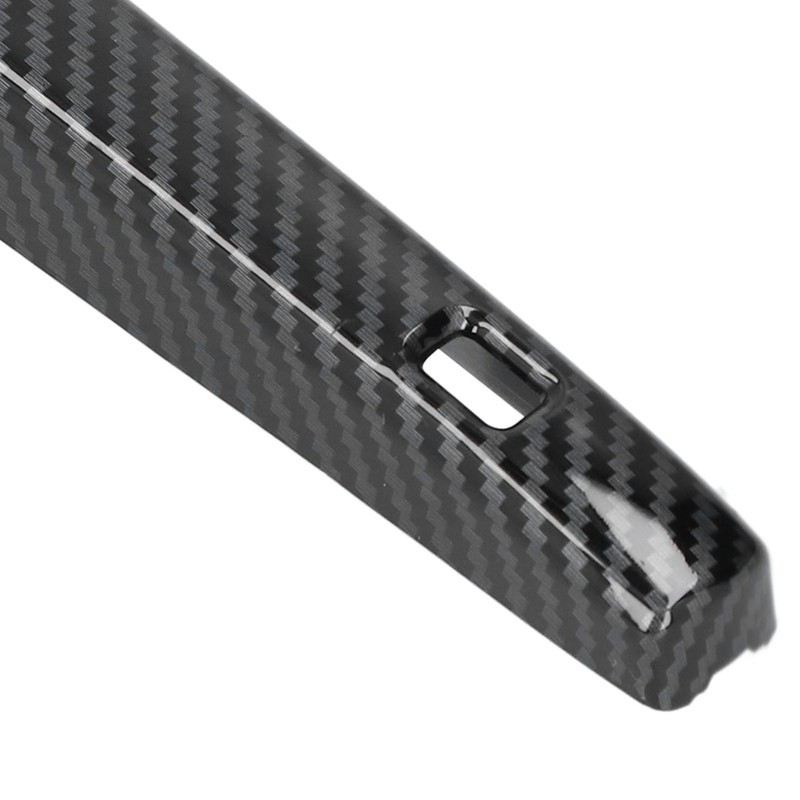 Rear Windshield Wiper Arm Cover Trim Carbon Fiber Style Decoration