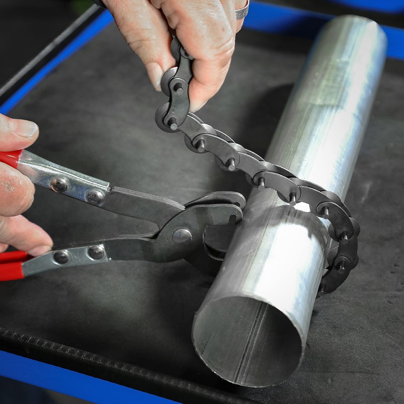 OEMTOOLS 27045 Tailpipe Cutter, Features Pipe Cutter Chain with Cutting