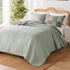 Greenland Home Jasmin Boho Style Oversized Quilt and Pillow Sham