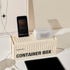 Cable Organizer Box - Management Large Container Shape Cable Organizer
