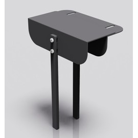 1 Metal Bifold Door Locks Adjustable Double Door Lock Kit (Fits 0.6" - 2" Folding Door) Heavy-Duty Child & Pet Proof Safety Lock for Closet,Cabinet,Pantry, Rust-Resistant No Drill Installation, Black