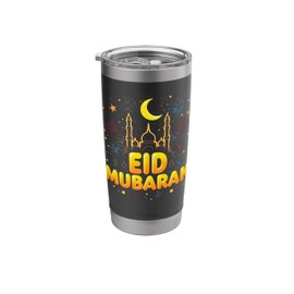 Eid Mubarak Stainless Steel Insulated Tumbler