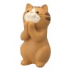 Generic Adorno Gato Para Teléfono Tableta Portalápices Manos Ocelote