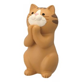 Generic Adorno Gato Para Teléfono Tableta Portalápices Manos Ocelote