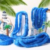 Janinka 50 Pcs Hawaiian Leis for Luau Party, Soft Twist