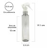 Xena Atomizador Rociador 125 Ml Frasco Botellas De Plastico X
