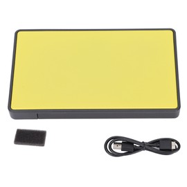 Hard Disk Smart Hibernation Function Sponge Cushion Protection USB 3.0 HDD Enclosure for WinYellow