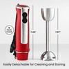 Zulay Immersion Blender Handheld - 800 Watt Hand Blender With