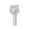 Portable Handheld Fan with Flashlight Rechargeable Fan for Dorm Office