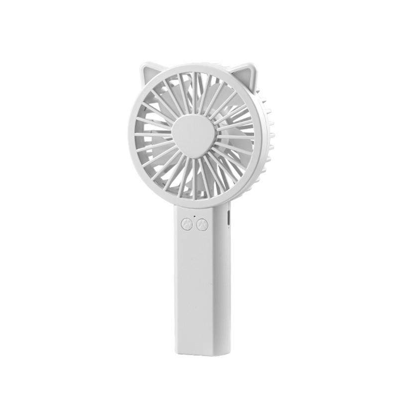 Portable Handheld Fan with Flashlight Rechargeable Fan for Dorm Office