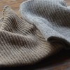 Yak and Organic Cotton Neck Warmer, Braun