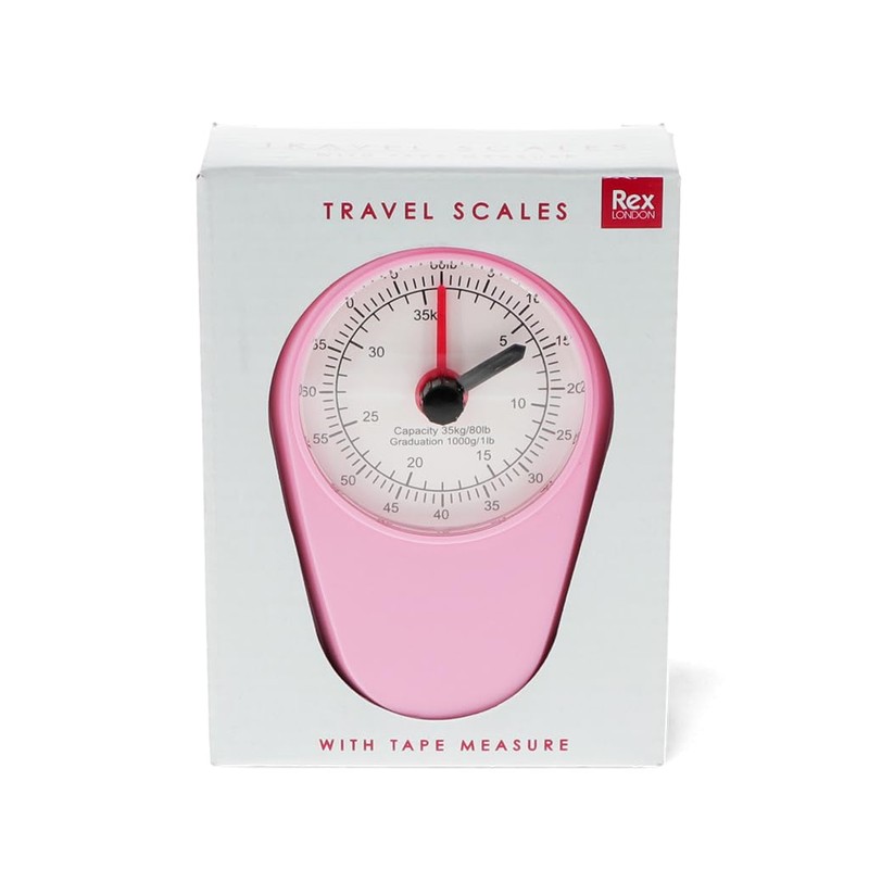 Pink Travel Scales