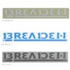 ブリーデン(BREADEN) デカール BREADEN230 02ネイビー