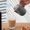 Milk Frothing Pitcher 500ml 304 Stainless Steel Milk Jug Beveled