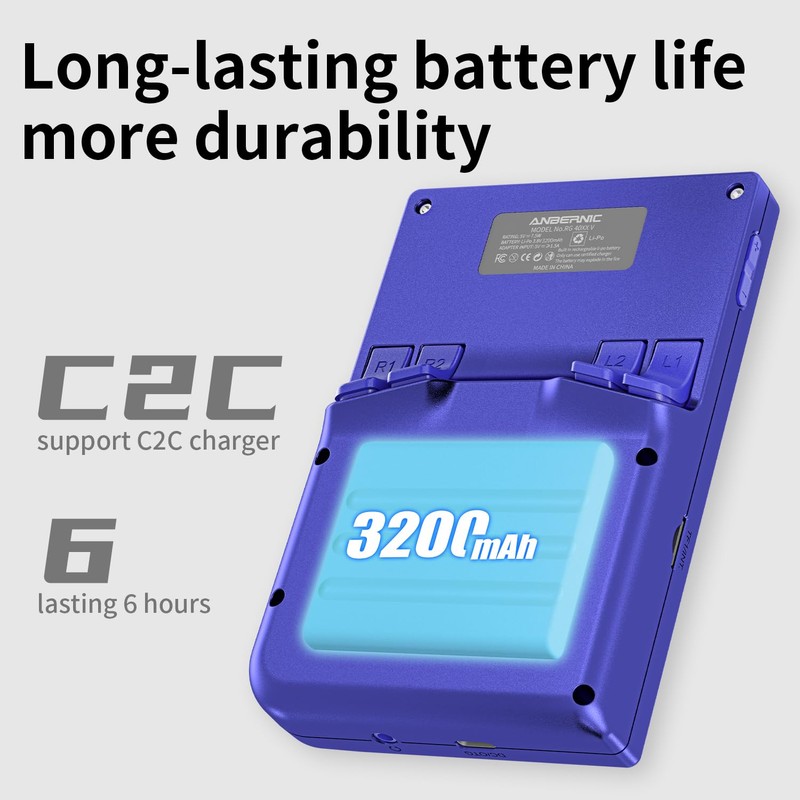 RG40XX V Retro Handheld Game Console , 4.0 Inch IPS