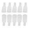 Polytree 10pcs Plastic Nail Art Polish Soak Off Remover Wrap