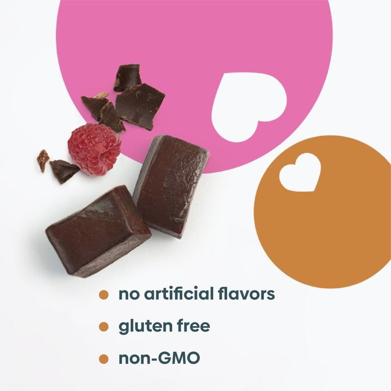 Milkflow® Breastfeeding Chews, Chocolate Raspberry, 28 Count – 2 Pack