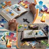 PerKoop 60 Pcs Easter Religious Cross Shaped Bookmarks Bible Verse