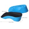 Healifty Height Increase Elevator Half Insole Heel Lift Insert for