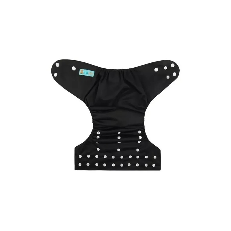 10 Pañales Ecológicos Lisos Alva Baby 12 Insertos 4 Capas