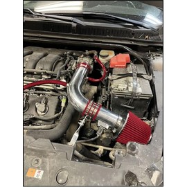 INTAKEKAI Performance Air Intake (Compatible with 2013-2017 FORD FLEX TAURUS 3.5 3.5L LIMITED SE SEL V6 MODELS) (RED)