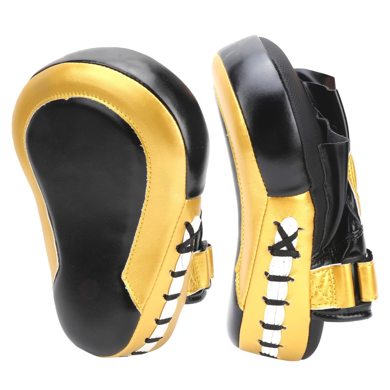 Boxing Curved Training Hand Pads Adult Muay Thai Punching Kicking