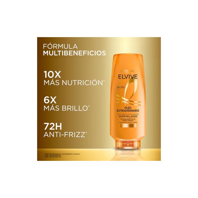 L'Oreal Paris Acondicionador, Oleo Extraordinario Elvive, 680 ml