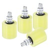 uxcell 4Pcs Slide Gate Guide Roller, 2" Nylon Rollers Gate