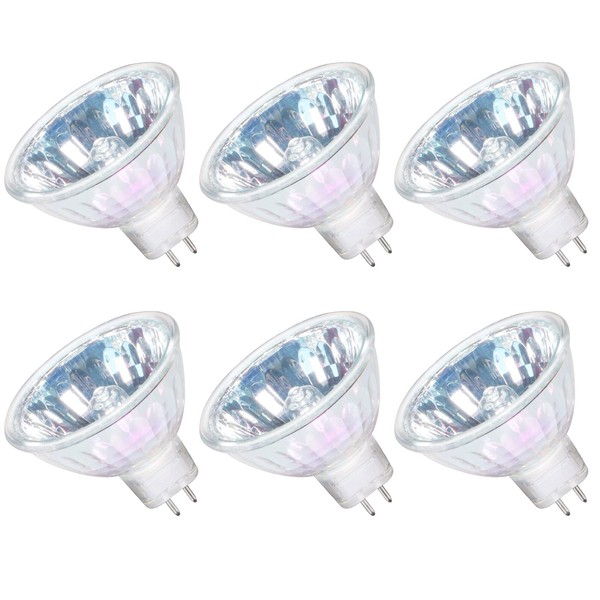 GMY MR16 Halogen Bulb 50W, Dimmable 12V GU5.3 Spotlight, 4000Hrs