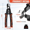 ValueMax 7 Inch Wire Stripper Cable Cutters 4 in 1