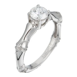 Esprit Women's Ring Bamboo Unique Sterling Silver 925 Size: 58 (18.5) ESRG-91343.A.18