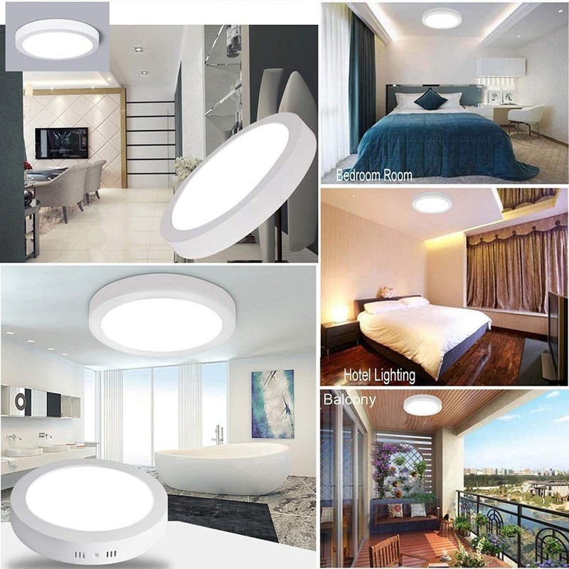 Tech Traders ® Surface Mounted LED Panel Light Ceiling Downlight