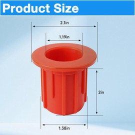 Washing Machine Basket Bushing - 52719 by Neu Appliance Parts | Upgraded Nylon 66 Part Fixes & Repairs Off-Balance Tub Wobble