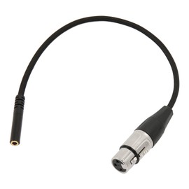 3.5 mm XLR Female Cable, Balanced 1/8 Inch Jack to XLR Female Adapter Cable Microphone Audio Cable for CDs, Speakers, Pieces, Mobile Phones, Tablets