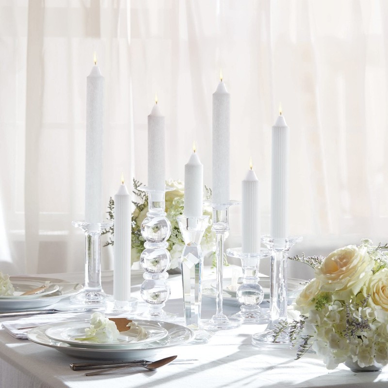 Root Candles 4-Count Unscented Dinner Candles Dripless Beeswax Enhanced Timberline™