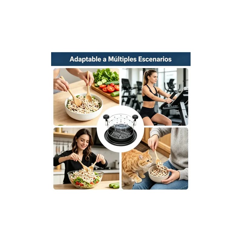 Triturador De Carne Manual Para Desmenuzar Pollo, Versátil