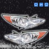 WFLNHB Headlights Replacement for Sonata 2011-2014 Projector Headlights Pair Left+Right
